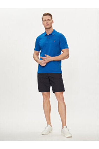 Napapijri Pantaloni scurți din material textil pentru bărbați NP0A4HRV Bleumarin