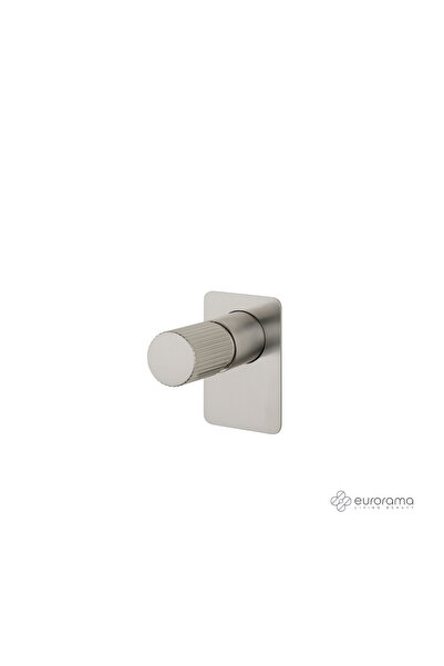 Eurorama OSO Μίκτης εντοιχισμού 1 εξόδου Inox Finish