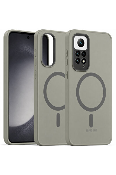 Kipgsm Xiaomi Redmi Note 11/ 12 Pro 4G Uyumlu Kılıf Magsafe Kablosuz Şarj Des...