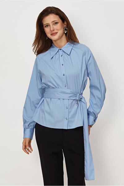 Alvina Belted Blouse 46646