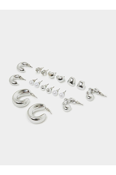 Styli Set of 9 - Assorted Stud and Hoop Earrings