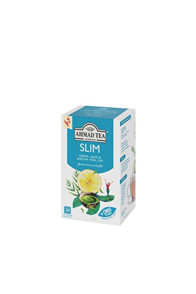 Ahmad Tea Slim Herbal Tea 20 Bags 1 Box