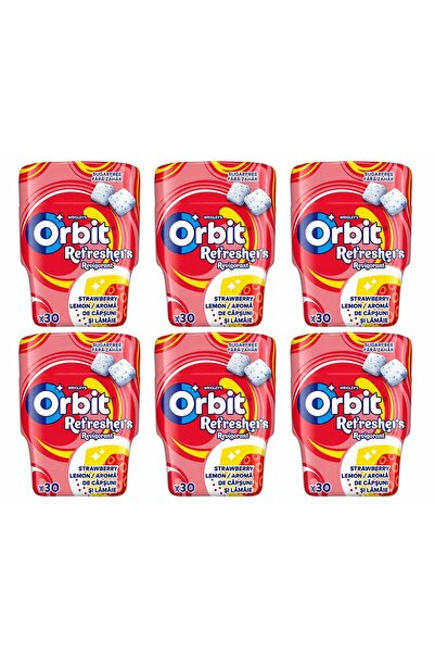 Orbit REFRESHERS STRAWBERRY LEMON 67G x6BUC