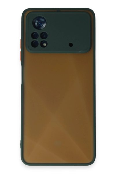 New Face غطاء سيليكون مونتريال لهاتف بوكو X4 برو 5G من ILKESTOR (125728) - أخضر