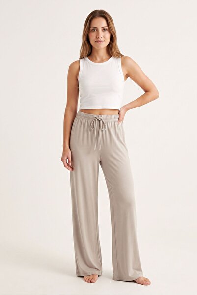 OBJE 202604 Women's Loose-Leg Pants