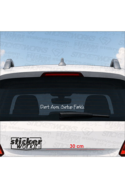 Sticker Works Dert Same Setup Different Sticker