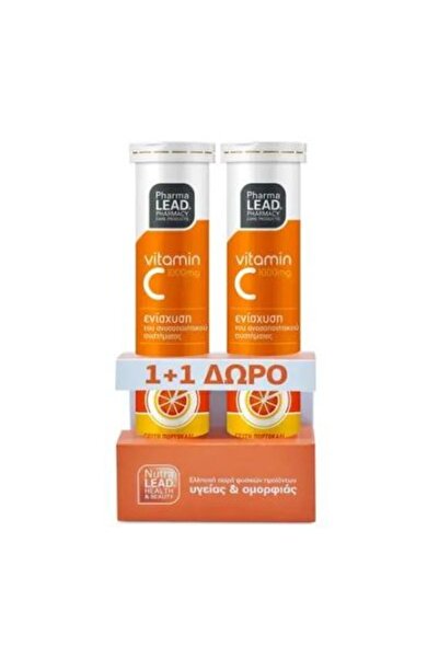 PharmaLEAD Βιταμίνη C 1000mg 2 x 20 αναβράζοντα δισκία