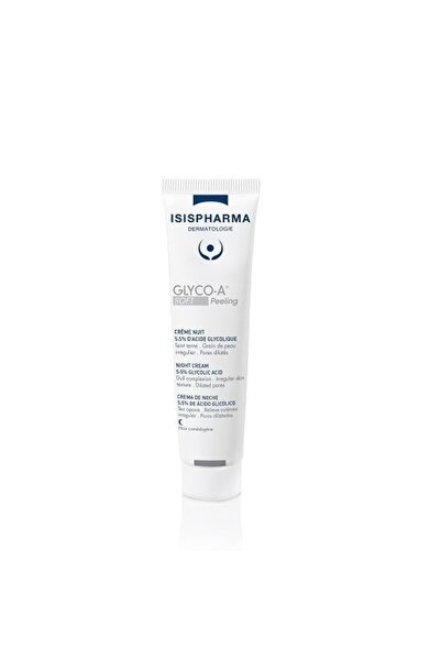 ISIS Crema de noapte cu acid glicolic 5.5% Glyco-A Soft Peeling, 30 ml,