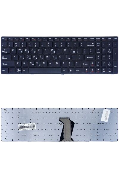 OEM Greek Laptop Keyboard Lenovo IdeaPad G570 G575 Z560 Z560A Z565 Z565A 2520...