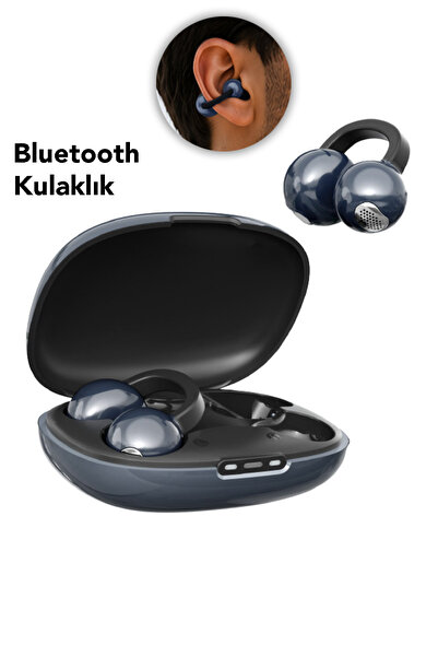 mimtec Klipsli Modern Tasarım Kulaklık - Bluetooth Kablosuz Dokunmatik Küpe K...