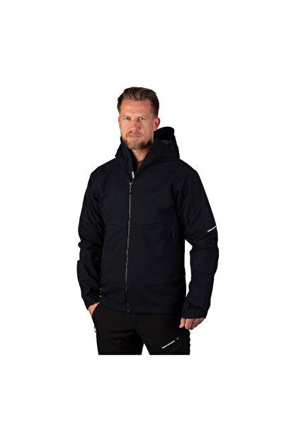 NORTHFINDER BU-5440OR jachetă softshell de exterior pentru bărbați cu glugă 3...