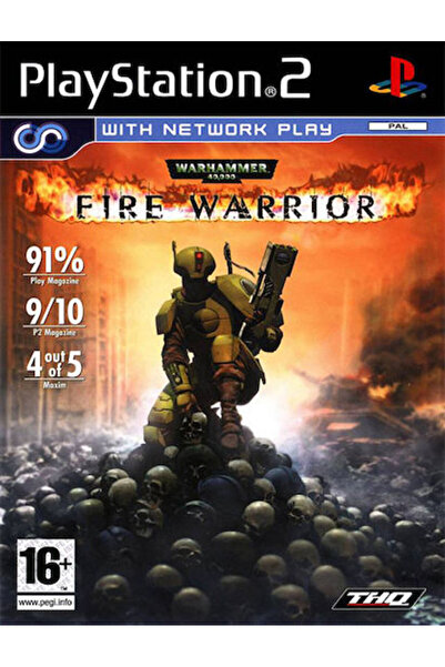 OEM Warhammer 40,000 Fire Warrior Παιχνίδι PS2 (Μεταχειρισμένο)