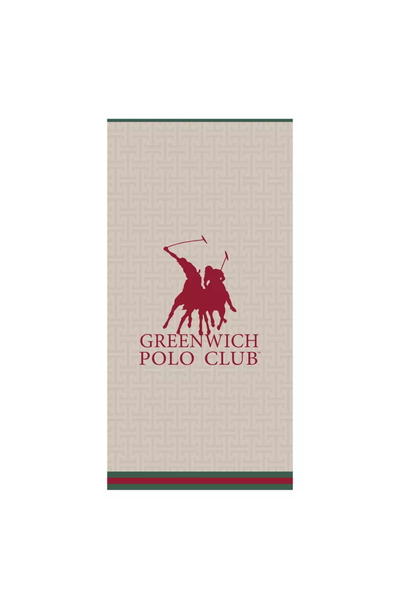 Greenwich Polo Club Πετσέτα Θαλάσσης (5225-5226) 90Χ180 - 126-Κόκκινο