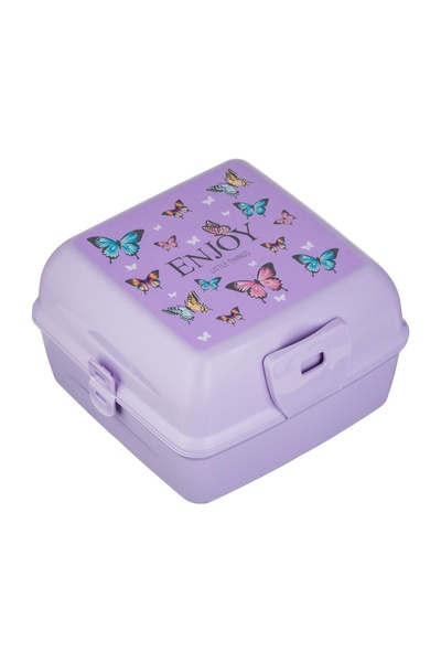 OEM Caserolă alimente copii, model separator, violet – masă mai ușoară pentru...