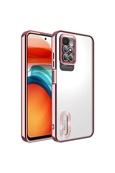 Xiaomi Redmi 10 Kılıf Kamera Lens Korumalı Logo Gösteren İnce Hafif ECRZ