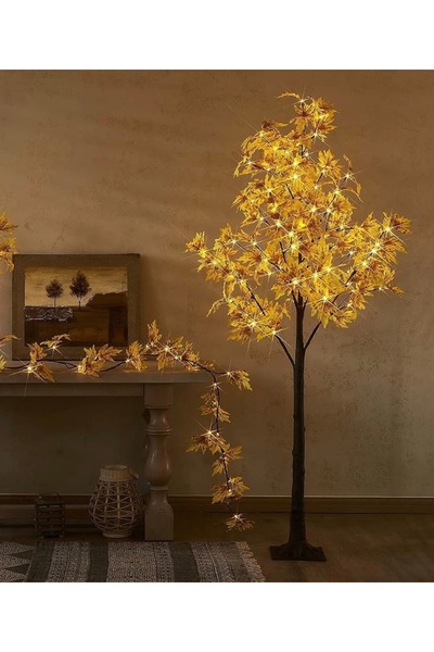 Generic Lampă Decorativă LED Copac, Lumină Caldă, Design Elegant, pentru Livi...