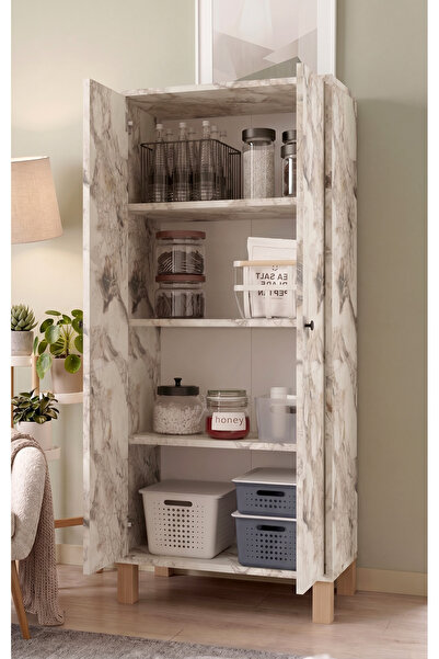 Yurudesign Optimo Çok Amaçlı Dolap Mutfak Kiler Erzak Banyo Dolabı Efes Merme...