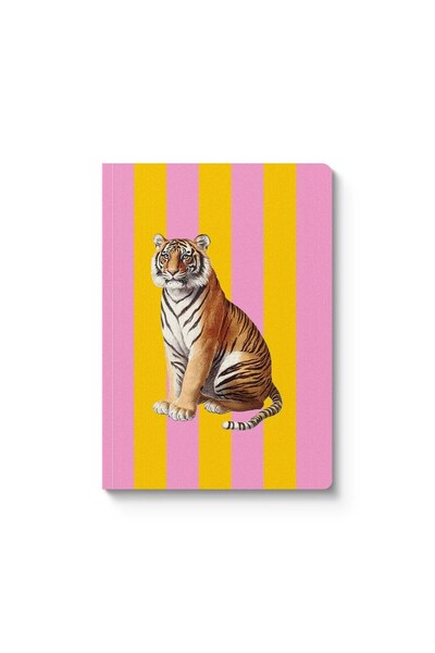 Ohh Deer Kaleido Design A5 176 Pages Premium Soft Cover Lined Notebook Stripe...