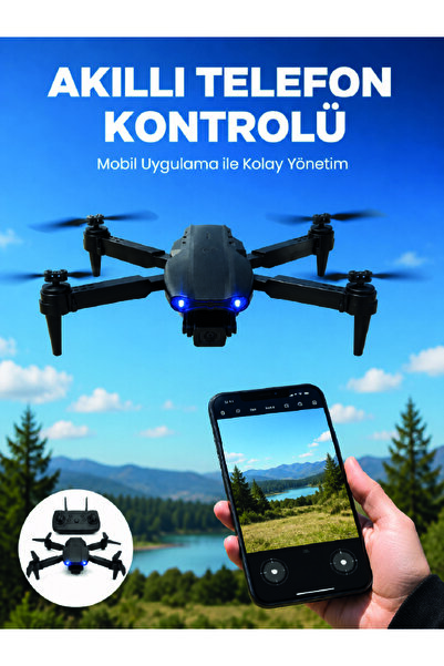 Lisinya 99 Pro Akıllı Kamera Drone Katlanabilir Gövde 4K HD Kamera ve APP Kon...