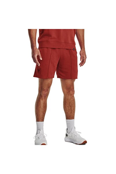 Under Armour PJT ROCK TERRY Σορτς Γυμναστηρίου 1380179-635 Μπορντό S