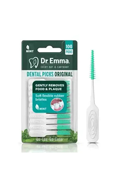 NAN Dr Emma Original Mint Flavor Dental Floss Picks
