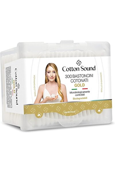 Cotton Sound SWABS 300'S RECT. BOX WITH PAPER STEMS