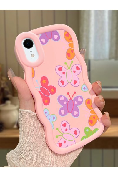 Hontinga حافظة متوافقة مع هاتف iPhone XR، حافظة حماية للكاميرا من السيليكون ا...