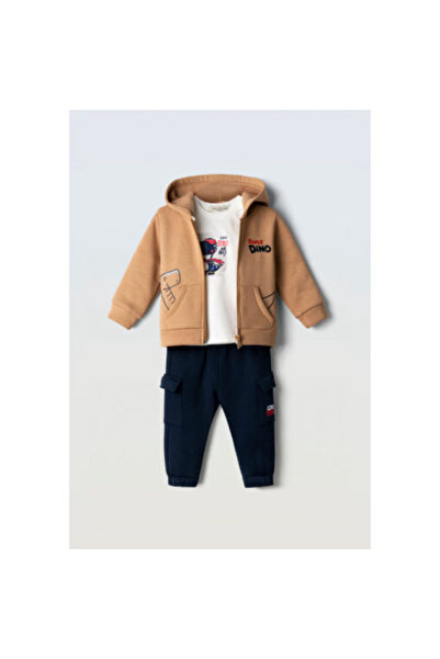 hashtag Tracksuit set with beige jacket