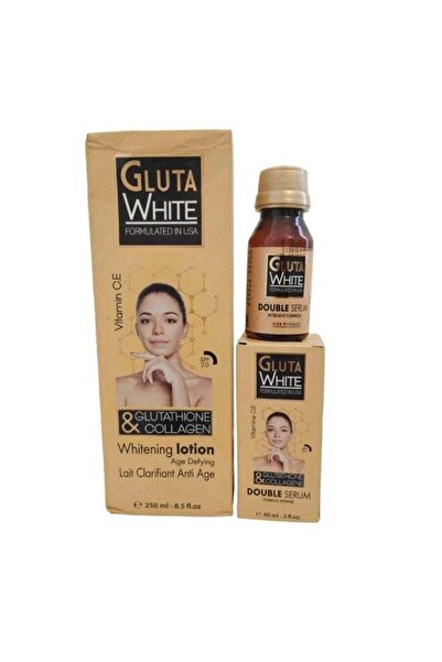 GLUTA WHITE 2-Piece Set – Glutathione & Collagen Whitening Body Lotion 250ml ...