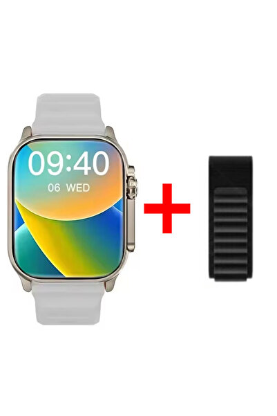 Choice24 Gray and Strap 2026 New Watch 10 Ultra Smart Watch 49mm New NFC Men ...