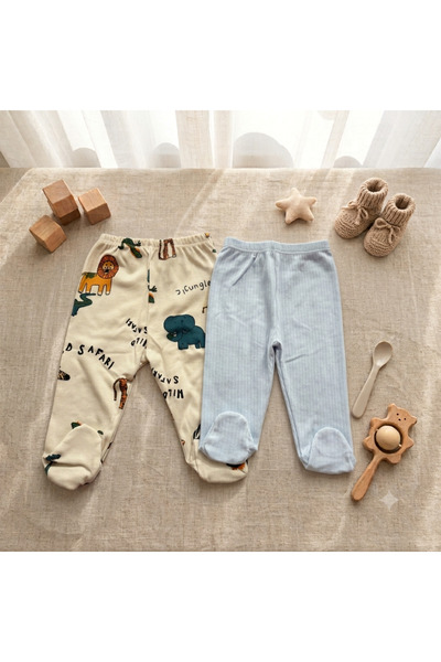 Victorino Set 2 perechi de pantaloni bebeluși 56-62cm