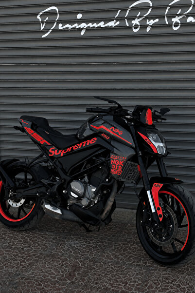Banxtre مجموعة ملصقات ديكور كاملة فائقة الجودة (يمين ويسار) لـ CFMOTO NK250