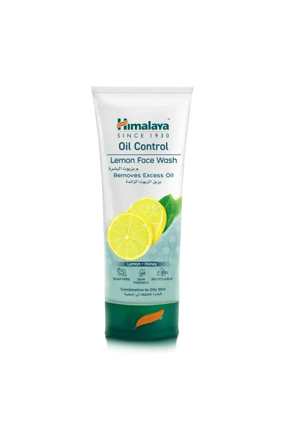 Himalaya هيمالايا غسول الوجه للتحكم في الدهون بالليمون ١٠٠+٥٠ مل
