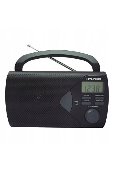 Hyundai / Kia Radio portabil Hyundai Pr200B FM/AM 230V/4*R14 Ceas cu alarmă L...