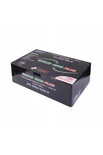 NO BRAND Convertor de tensiune Volt 2000 W 24 V Undă sinusoidală pură Telecom...