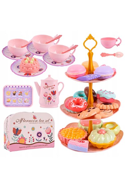 MalPlay Set de servire cafea/ceai pentru copii, pentru casa de joacă Ns