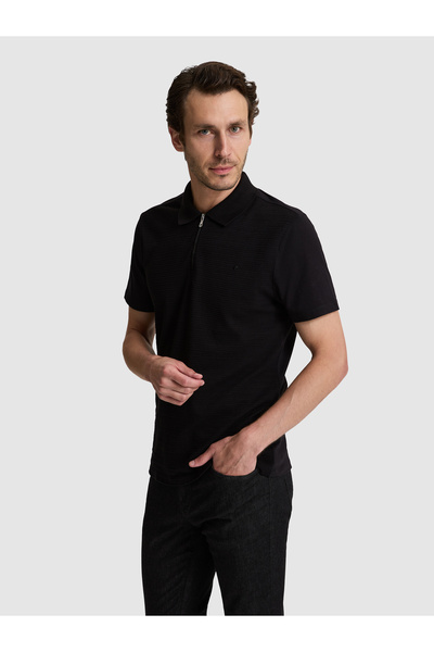 Cacharel Black Slim Fit T-Shirt 50328377-Vr046