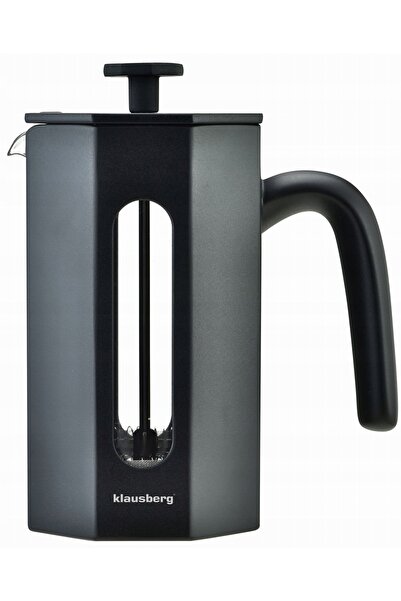 Klausberg Cafetieră tip French Press cu infuzor pentru cafea și ceai, 800 ml