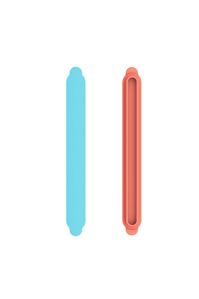 Choice orange blue for Switch 2 Side Silicone Dust Plugs Anti-Dust Seals Fixa...