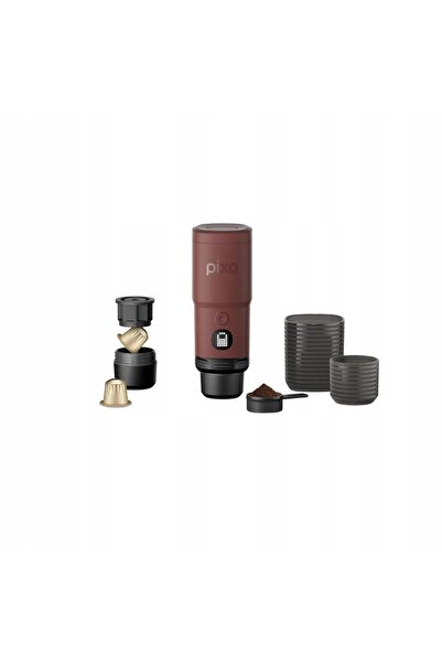 Wacaco Aparat de cafea electric portabil Pixapresso - roșu tuscan