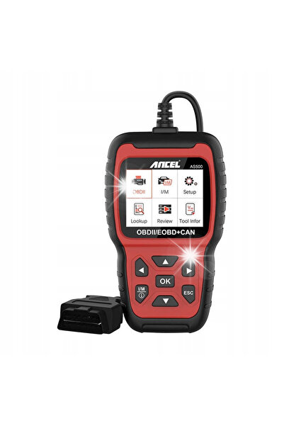 jewelry by ancelika Ancel As500 Ac105 Scanner de diagnosticare auto OBD2 Test...
