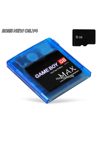 Choice1 TRN Blue 2000 in 1 OS V4 GB MAX Flashmaster Cartridge Game Card With ...