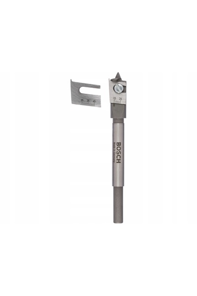 Bosch Burghiu plat pentru prelucrarea lemnului cu diametru reglabil de 15 - 45mm