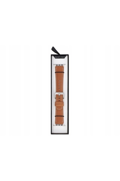 NO BRAND Curea din piele pentru Apple Watch 42 44 45 49mm, piele naturală Gla...