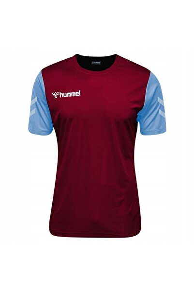 NO BRAND Tricou sport Bordeaux cu logo, Tricou clasic cu logo Hummel 140