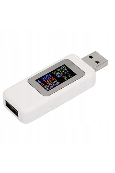 NO BRAND Keweisi Mx18L Tester Voltmetru Ampermetru USB 3.0 Dc4-30V