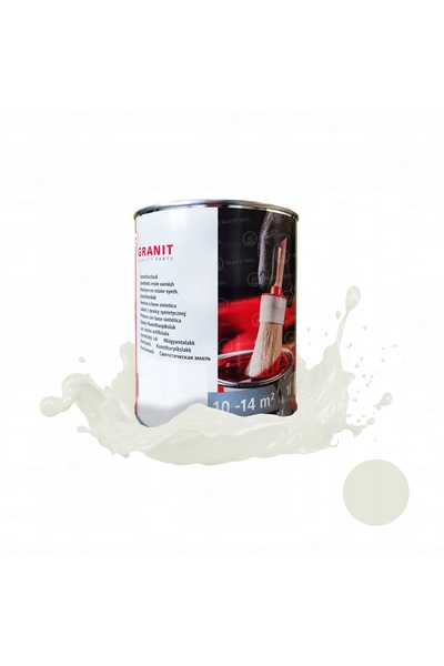 NO BRAND Vopsea gri alb ral 9002 1l nopolux granit