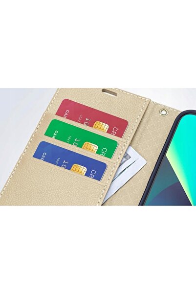 NO BRAND Husă din piele Ocase pentru iPhone 15 cu suport rabatabil, portofel ...