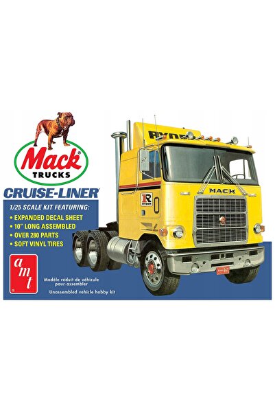 NO BRAND Amt 1062 1/25 Mack Cruise-Liner Semiremorcare Kit Model de Asamblare