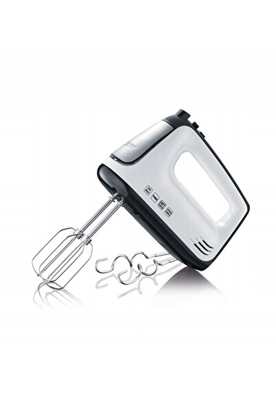 Severin Mixer de mână HM 3830, alb, 400W, 5 viteze, teluri și palete pentru a...